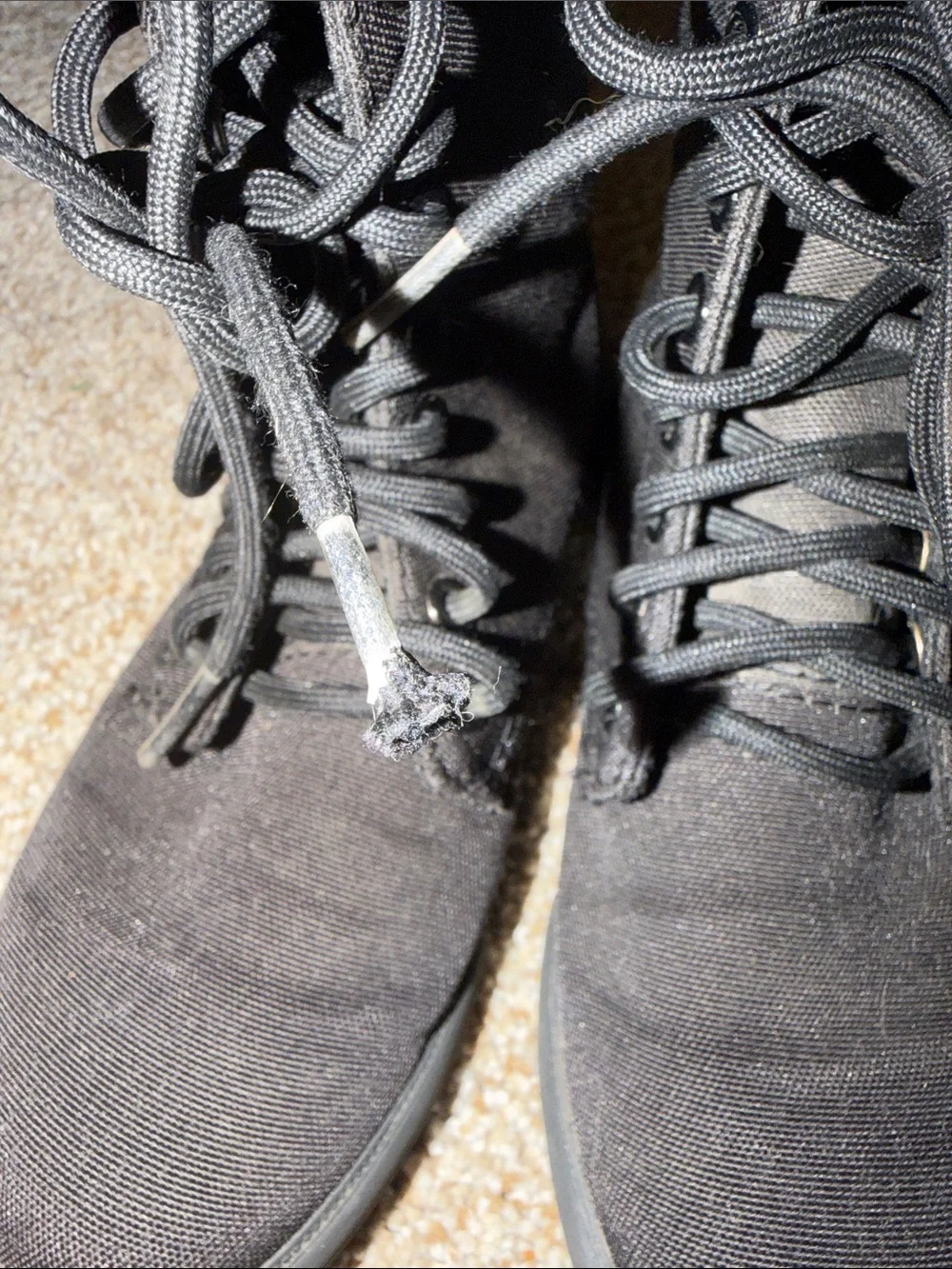 DR MARTENS YOUTH SHERIDAN CASUAL CANVAS BOOTS Size 13